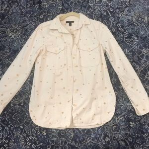 J Crew Gold Star Flannel